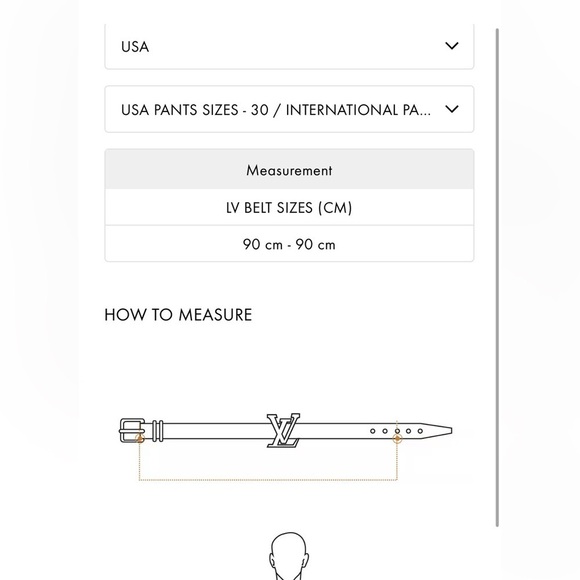 Louis Vuitton Damier Inifni belt - Picture 9 of 10